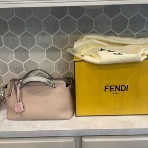 Fendi Blush Pink Medium Leather Bag